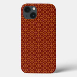 Excellent Coral Cooper Pattern iPhone 6/6s iPhone 13 Case