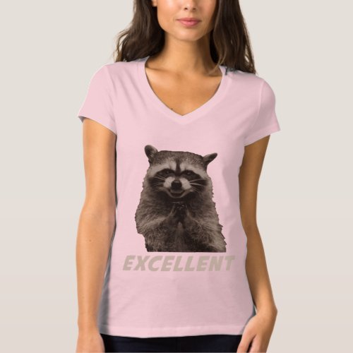 Excellent Evil Plotting Raccoon T_Shirt