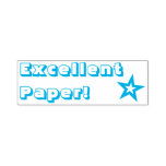 [ Thumbnail: "Excellent Paper!" Tutor Rubber Stamp ]