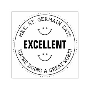 Excellent Personalized Teachers Self-inking Stamp