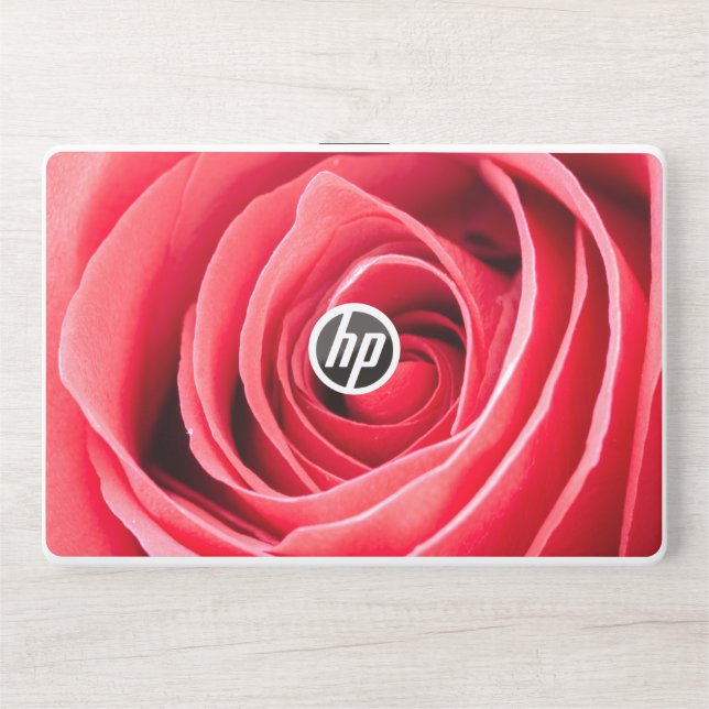 Excellent Rose HP Laptop Skin (Front)