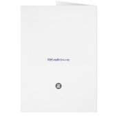 Excelorator Coffee Retro Label Blank Art Card (Back)