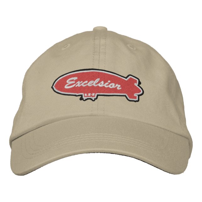 Excelsior Crewcap Embroidered Baseball Cap (Front)