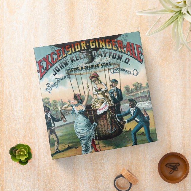 Excelsior Ginger Ale 3 Ring Binder (In Situ)