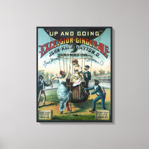 Excelsior Ginger Ale Canvas Print