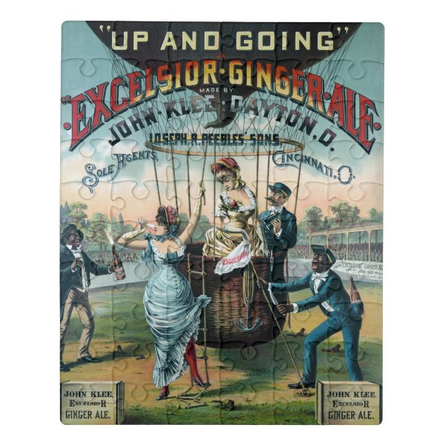 Excelsior Ginger Ale Jigsaw Puzzle (Puzzle Vertical)