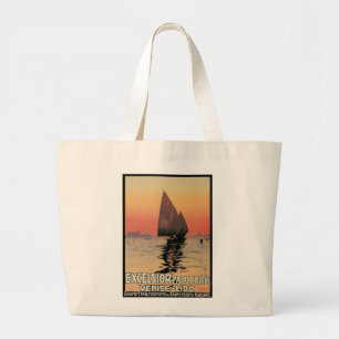 Excelsior Palace Hotel: Venise-Lido Large Tote Bag
