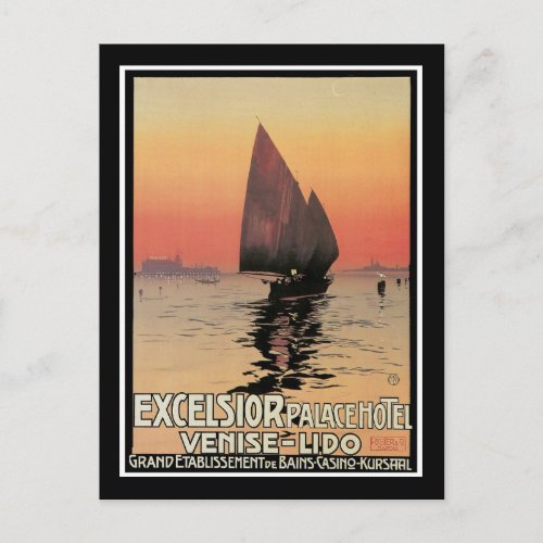 Excelsior Palace Hotel Venise_Lido Postcard