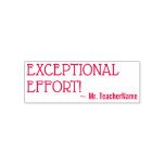 [ Thumbnail: "Exceptional Effort!" Marking Rubber Stamp ]