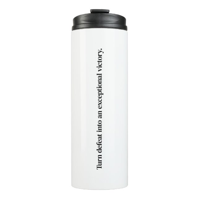 Exceptional Victory Thermal Tumbler (Front)