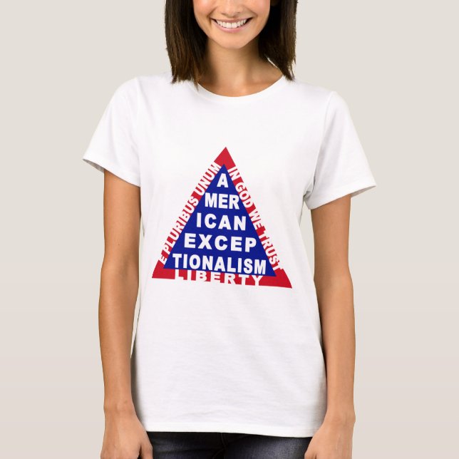 Exceptionalism Shirts (Front)