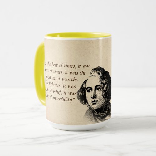 Excerpt From A Tale Of Two Cities Mug