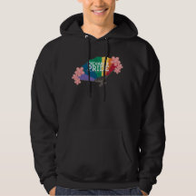 Exchange Pride Hoodie with Rainbow Fan and Sakura