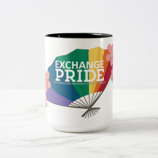Exchange Pride Mug with Sakura Flowers