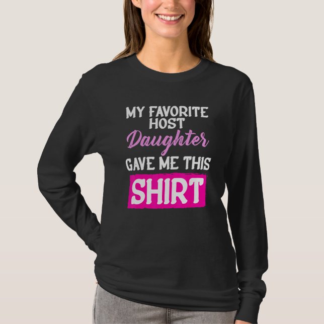 Exchange Student Foreign Host Family 5 T-Shirt (Front)