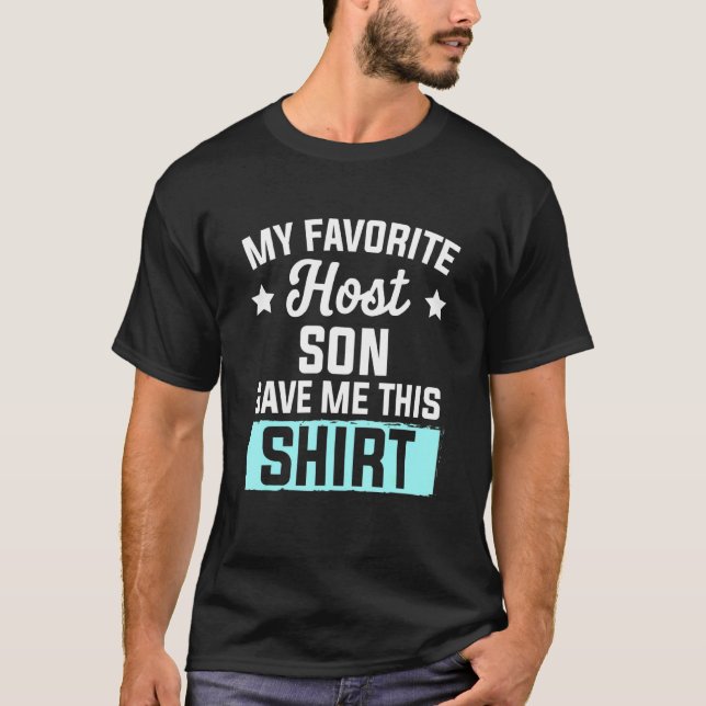 Exchange Student Foreign Host Family 6 T-Shirt (Front)