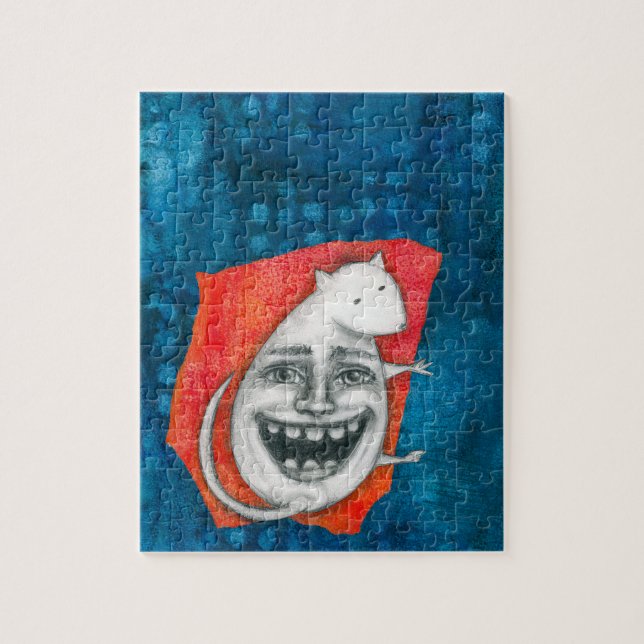 Excitable Mouse Jigsaw Puzzle (Vertical)