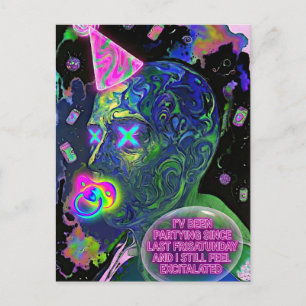 Excitalated - "Still Excitalated Since Frisatuday" Postcard