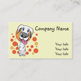 Excited Dog Business Cards