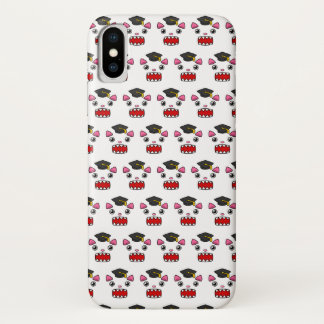 Excited Graduation Cat iPhone X Case