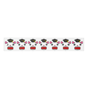 Excited Graduation Cat Ruler