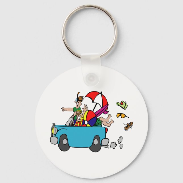 Excited Keychain (Front)