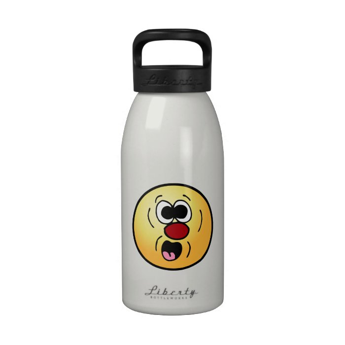 Excited Smiley Face Grumpey Water Bottles