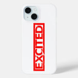 Excited Stamp iPhone 15 Case