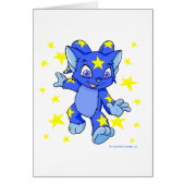 Excited Starry Acara with star burst (Front)