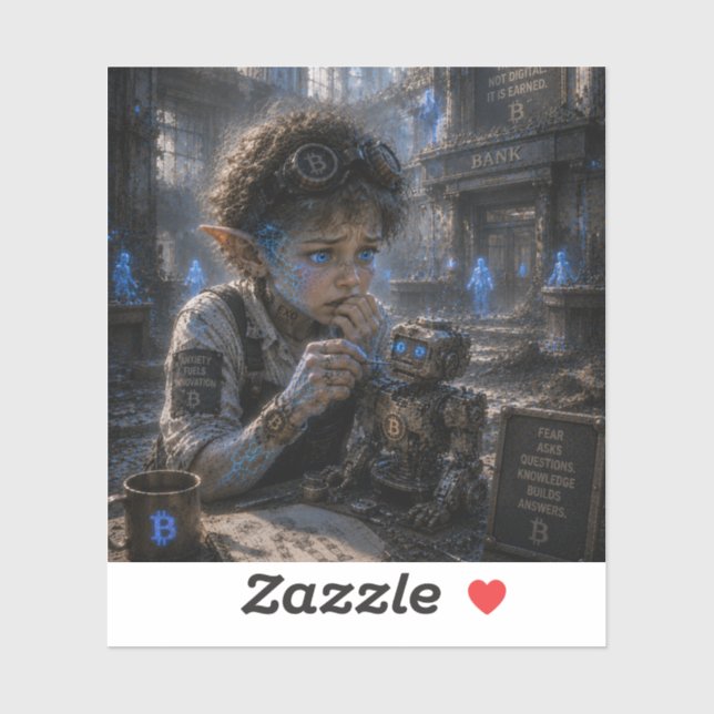 Excitement / Robotics Technician / Bank Sticker (Sheet)
