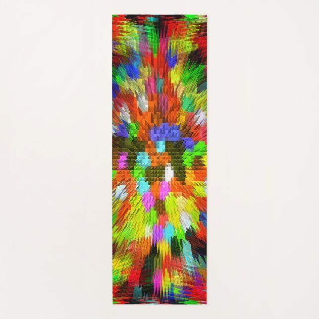 Excitement.... Yoga Mat (Front)