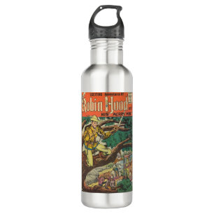 Exciting Adventure - Robin Hood Hat Stainless Steel Water Bottle