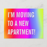 [ Thumbnail: Exciting & Colorful New-Home Postcard ]