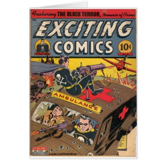 Exciting Comics Cards (Front)