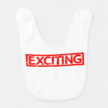 Exciting Stamp Baby Bib