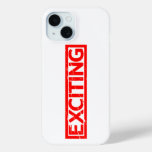 Exciting Stamp iPhone 15 Case