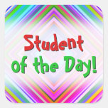 [ Thumbnail: Exciting "Student of The Day!" Sticker ]