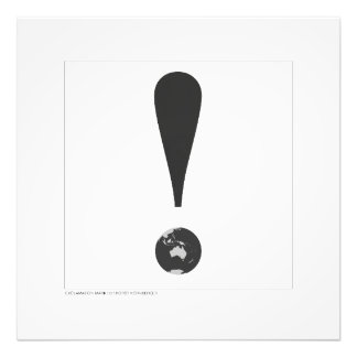 EXCLAMATION MARK 03 PHOTO PRINT 