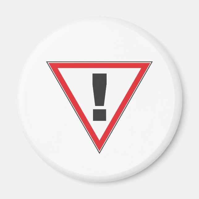 exclamation mark magnet (Front)
