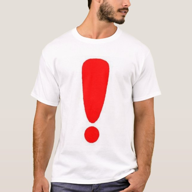 Exclamation Mark T-Shirt (Front)