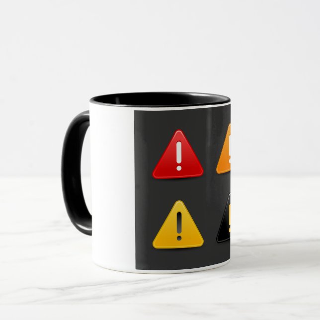 Exclamation Marks Mug (Front Left)