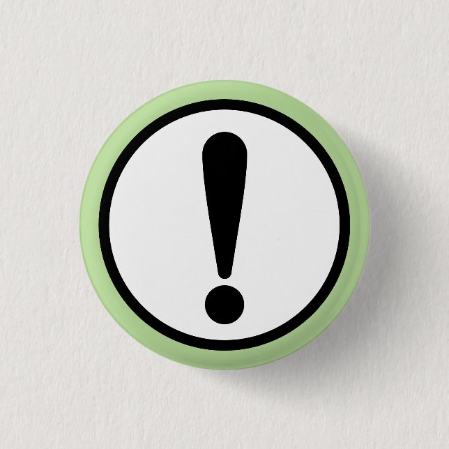 Exclamation Point Button (Front)