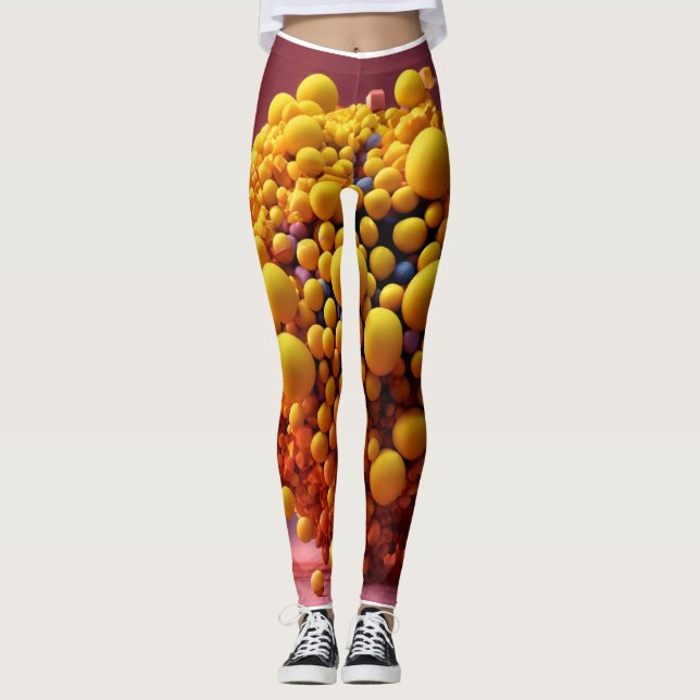 Exclusive 3D print Leggings (Front)