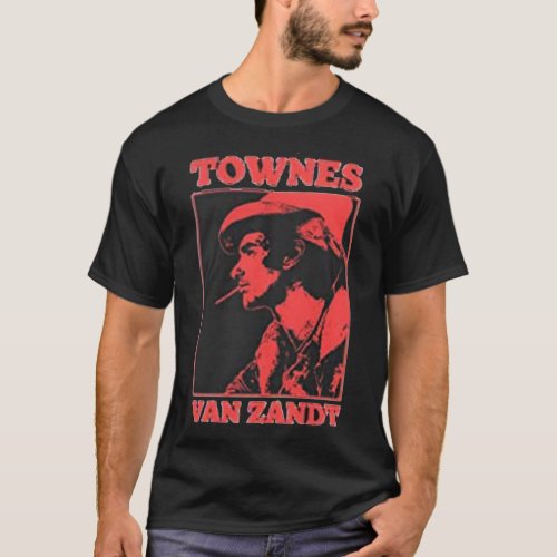 EXCLUSIVE Best Selling Townes Van Zandt  Essential T_Shirt