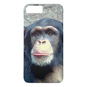 Exclusive Chimpanzee Artwork iPhone 8 Plus/7 Plus Case