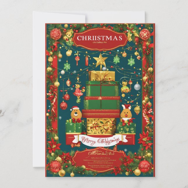 Exclusive Christmas Greeting Card (Front)