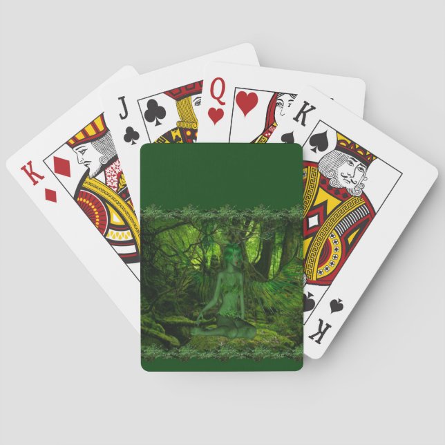Exclusive Design Absinthe Faery Playing cards (Back)