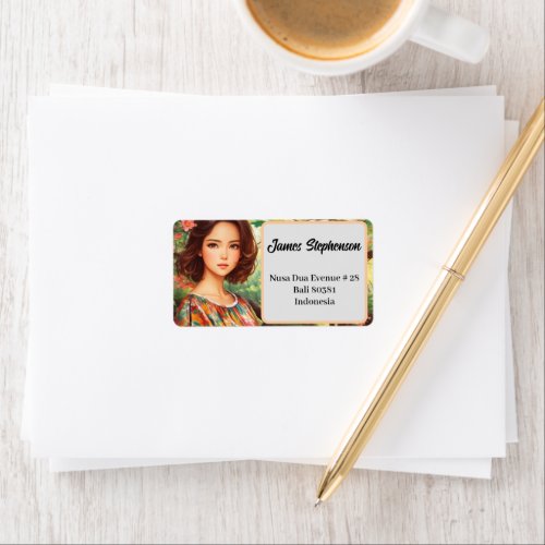 Exclusive Design of Personalized Address Labels
