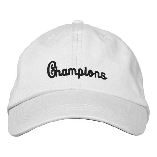 Exclusive Designed Cap for Champions