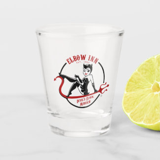 Exclusive Elbow Inn Shot Glass